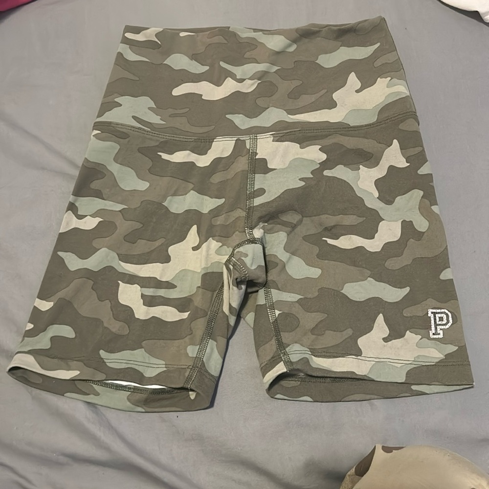PINK biker shorts